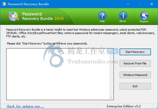 密码恢复套件 Password Recovery Bundle 2019 Enterprise v5.2 破解版