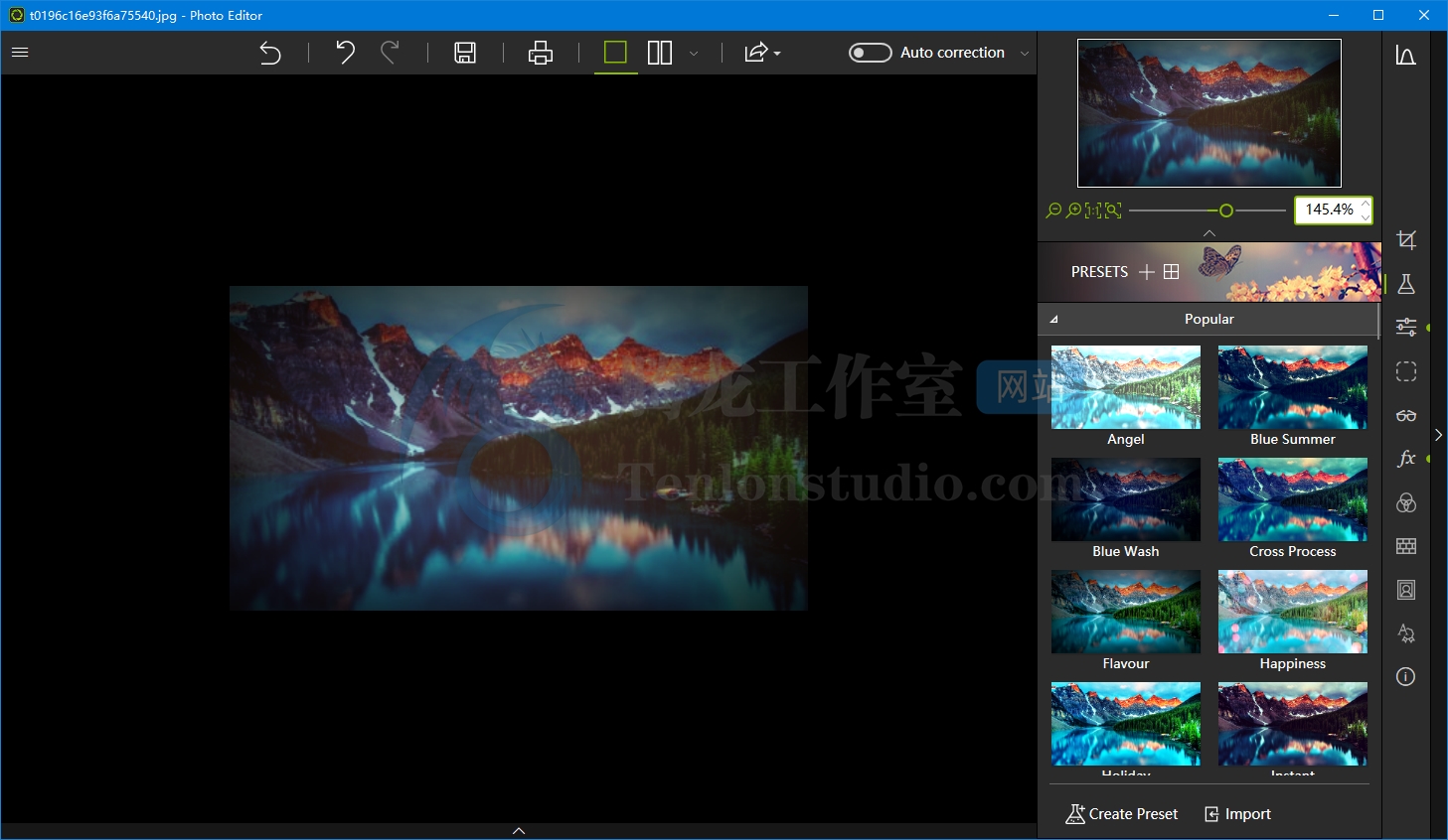 图像优化处理软件 InPixio Photo Editor v10.4.7612.28279 破解版