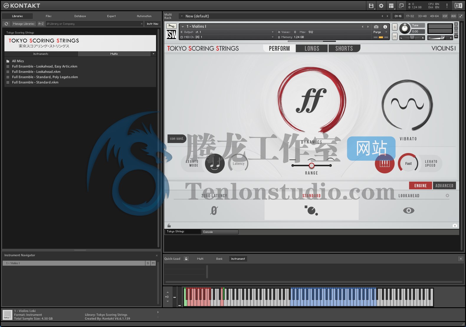 Impact Soundworks Tokyo Scoring Strings (Kontakt) 日本管弦乐音色库- 腾龙工作室